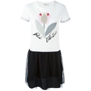 Rare! Red Valentino tulle skirt dress